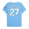 Herren Fußballbekleidung Manchester City Matheus Nunes #27 Heimtrikot 2025-26 Kurzarm